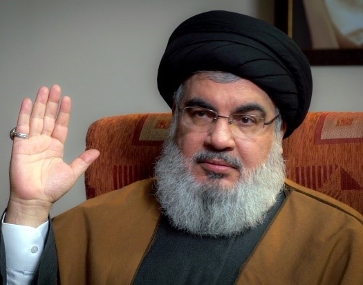 Hassan Nasrallah is the commander-in-chief of the Lebanese Hezbollah militia