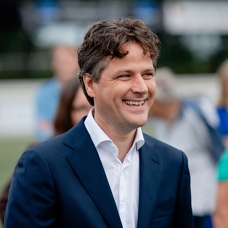 [Translate to English:] Henri Bontenbal (CDA) will die politische Handlungsfähigkeit sichern.