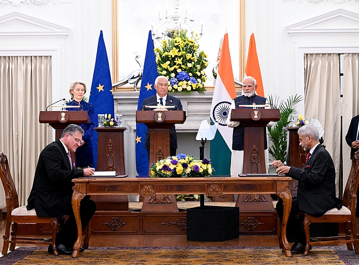 EU-India Summit 2026 Signing Ceremony