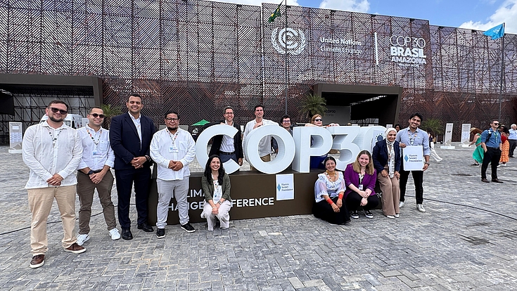Civil society representatives contributing regional perspectives to international climate discussions at the UNFCCC COP30