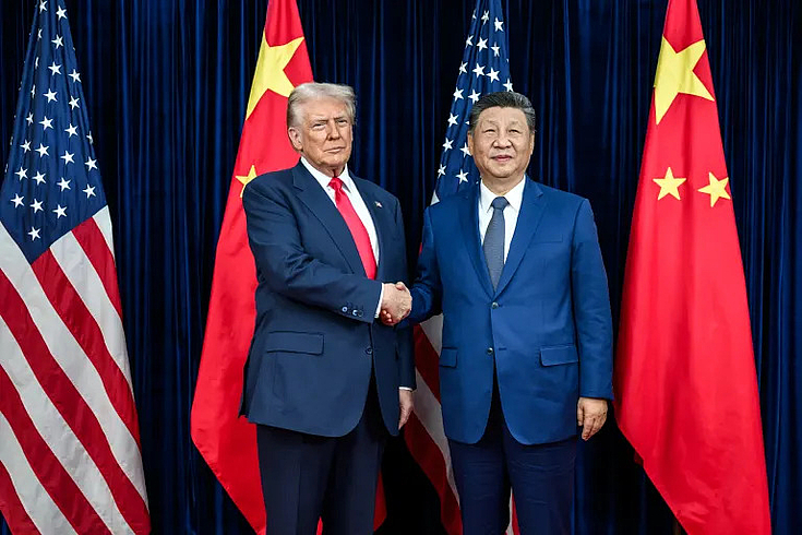 Bilateral meeting of President Donald Trump of the USA and President Xi Jing Ping of China. The bilaterals were probably the most important outcome of the APEC summit 2025. 